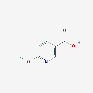molecular formula C7H7NO3 B032813 6-Methoxynicotinic acid CAS No. 66572-55-2