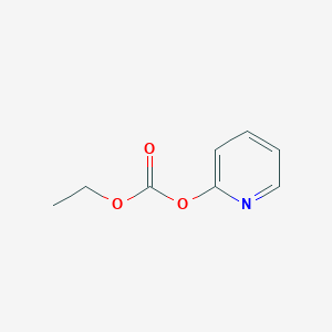 molecular formula C8H9NO3 B3281313 Carbonic acid, ethyl 2-pyridinyl ester CAS No. 7325-39-5