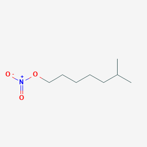 molecular formula C8H17NO3 B3281456 Isooctyl nitrate CAS No. 73513-43-6