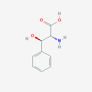 molecular formula C9H11NO3 B3281464 DL-Phenylserine CAS No. 7352-06-9