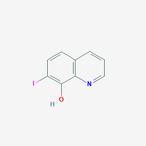molecular formula C9H6INO B3281619 7-Iodoquinolin-8-ol CAS No. 7385-89-9