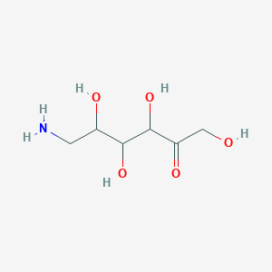 molecular formula C6H13NO5 B3281713 6-Amino-6-deoxy-D-fructose CAS No. 74004-39-0