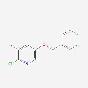 5-(Benzyloxy)-2-chloro-3-methylpyridine