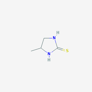 molecular formula C4H8N2S B032828 4-Methylimidazolidine-2-thione CAS No. 2122-19-2