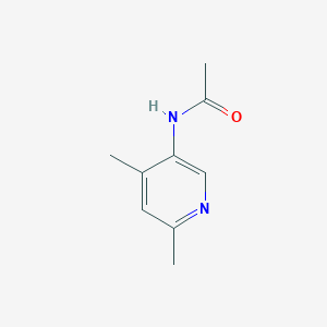 molecular formula C9H12N2O B3282971 N-(4,6-dimethylpyridin-3-yl)acetamide CAS No. 76005-97-5