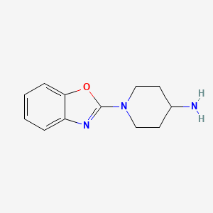 1-(1,3-Benzoxazol-2-yl)piperidin-4-amine