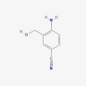 4-Amino-3-(hydroxymethyl)benzonitrile