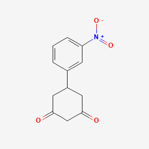 5-(3-Nitrophenyl)cyclohexane-1,3-dione
