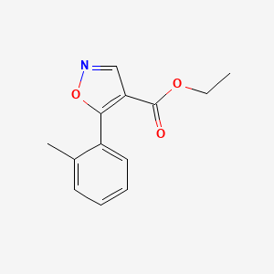 5-o-Tolylisoxazole-4-carboxylic acid ethyl ester