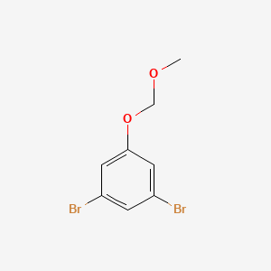 molecular formula C8H8Br2O2 B3283616 1,3-Dibromo-5-(methoxymethoxy)benzene CAS No. 770718-88-2
