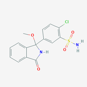 molecular formula C15H13ClN2O4S B032838 氯沙利酮甲醚 CAS No. 96512-76-4
