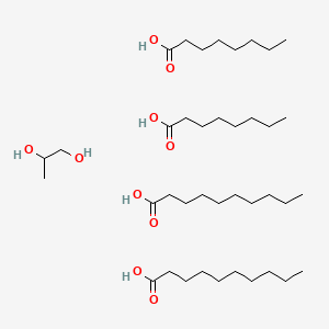molecular formula C39H80O10 B3283889 Miglyol 840 CAS No. 77466-09-2