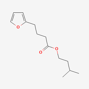molecular formula C13H20O3 B3284049 Isoamyl 4-(2-furan)butyrate CAS No. 7779-66-0