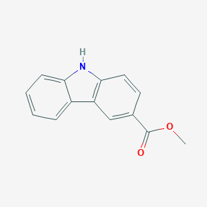 molecular formula C14H11NO2 B032842 Methyl 3-carbazolecarboxylate CAS No. 97931-41-4