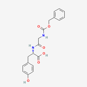 molecular formula C19H20N2O6 B3284202 Z-Gly-tyr-OH CAS No. 7801-35-6