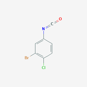 molecular formula C7H3BrClNO B3284327 2-Bromo-1-chloro-4-isocyanatobenzene CAS No. 78280-82-7