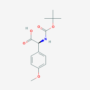 Boc-(S)-2-amino-2-(4-methoxyphenyl)acetic acid