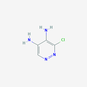 3-Chloropyridazine-4,5-diamine