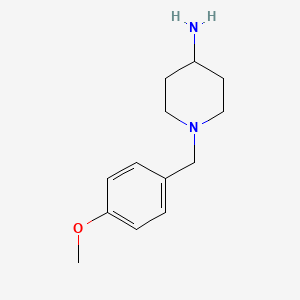 molecular formula C13H20N2O B3284419 1-(4-Methoxybenzyl)piperidin-4-amine CAS No. 78471-35-9