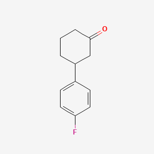3-(4-Fluorophenyl)cyclohexanone
