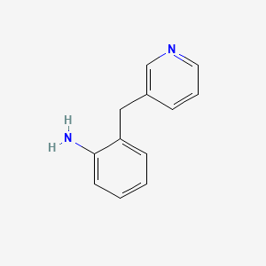 molecular formula C12H12N2 B3284432 2-(Pyridin-3-ylmethyl)aniline CAS No. 78500-77-3