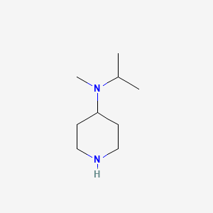molecular formula C9H20N2 B3284652 N-Isopropyl-N-methylpiperidin-4-amine CAS No. 790205-01-5