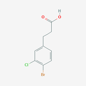 3-(4-Bromo-3-chlorophenyl)propanoic acid