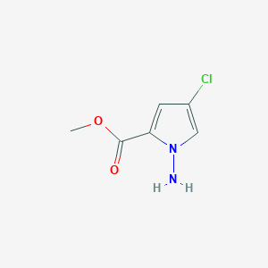 Methyl 1-amino-4-chloro-1H-pyrrole-2-carboxylate