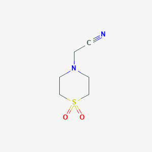 1-(4-Sulfono morpholine)acetonitrile