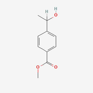molecular formula C10H12O3 B3284898 Methyl 4-(1-hydroxyethyl)benzoate CAS No. 79322-76-2