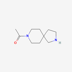 molecular formula C10H18N2O B3284943 1-(2,8-Diazaspiro[4.5]decan-8-yl)ethanone CAS No. 794462-10-5