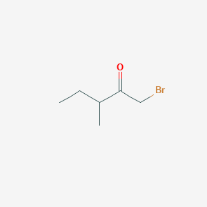 molecular formula C6H11BrO B3285212 1-Bromo-3-methylpentan-2-one CAS No. 79932-23-3