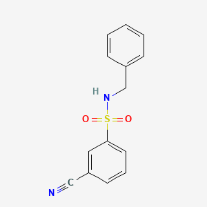 N-benzyl-3-cyanobenzenesulfonamide