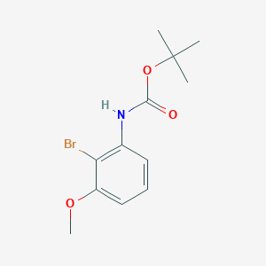 (2-Bromo-3-methoxyphenyl)carbamic acid tert-butyl ester