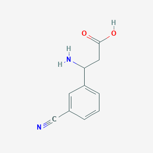 3-amino-3-(3-cyanophenyl)propanoic Acid