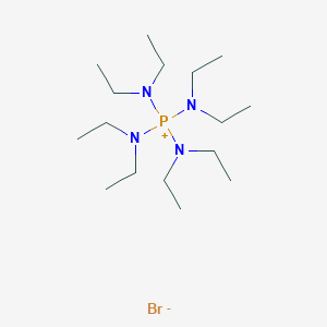 molecular formula C16H40BrN4P B3285757 Tetrakis(diethylamino)phosphonium bromide CAS No. 81175-49-7