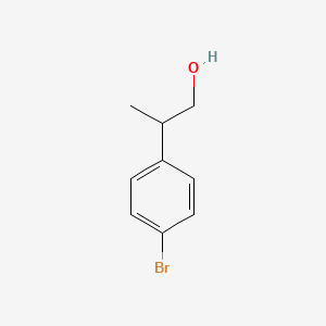 molecular formula C9H11BrO B3285807 2-(4-Bromophenyl)propan-1-ol CAS No. 81310-74-9