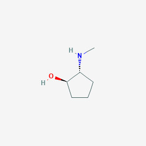 molecular formula C6H13NO B3286033 (1R,2R)-2-(Methylamino)cyclopentanol CAS No. 81795-51-9
