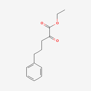 molecular formula C13H16O3 B3286049 Ethyl 2-oxo-5-phenylpentanoate CAS No. 81867-09-6