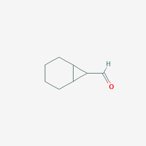 molecular formula C8H12O B3286098 Bicyclo[4.1.0]heptane-7-carbaldehyde CAS No. 81980-22-5