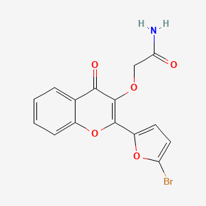 molecular formula C15H10BrNO5 B3286110 CB7993113 CAS No. 819827-50-4