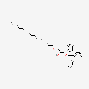 2-Propanol, 1-(hexadecyloxy)-3-(triphenylmethoxy)-