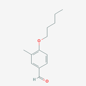 3-Methyl-4-(pentyloxy)benzaldehyde