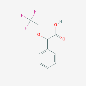 2-Phenyl-2-(2,2,2-trifluoroethoxy)acetic acid