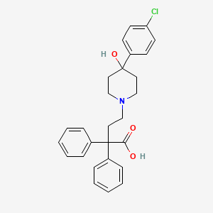 4-[4-(4-Chloro-phenyl)-4-hydroxy-piperidin-1-yl]-2,2-diphenyl-butyric acid
