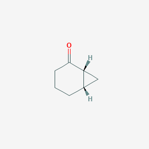 molecular formula C7H10O B3286287 (1r,6s)-Bicyclo[4.1.0]heptan-2-one CAS No. 82334-95-0