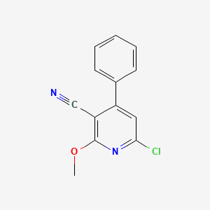 6-Chloro-2-methoxy-4-phenylnicotinonitrile