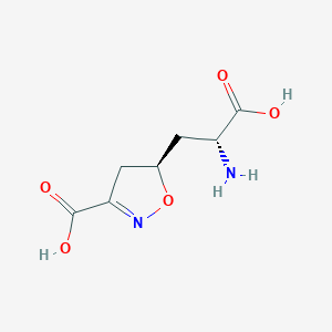 (R)-5-((R)-2-amino-2-carboxyethyl)-4,5-dihydroisoxazole-3-carboxylic acid
