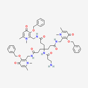 molecular formula C58H70N8O10 B3286455 THP-NH2 CAS No. 827331-42-0