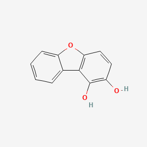 molecular formula C12H8O3 B3286567 Dibenzo[b,d]furan-1,2-diol CAS No. 83025-51-8